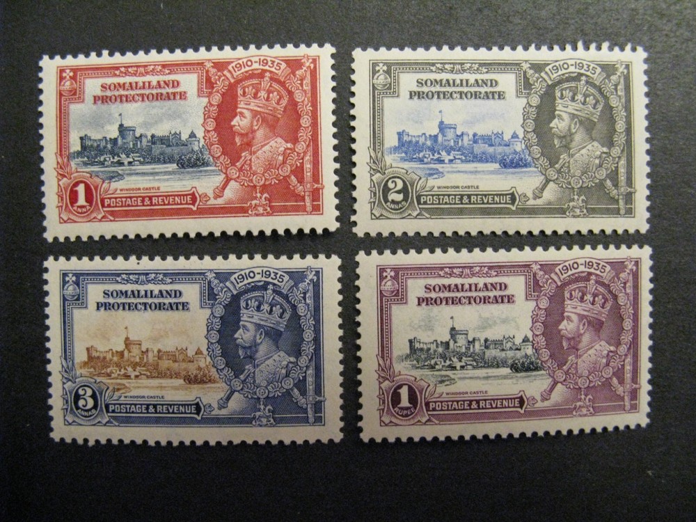 Somaliland Protectorate 77-80 Mint Hinged p2411.7754