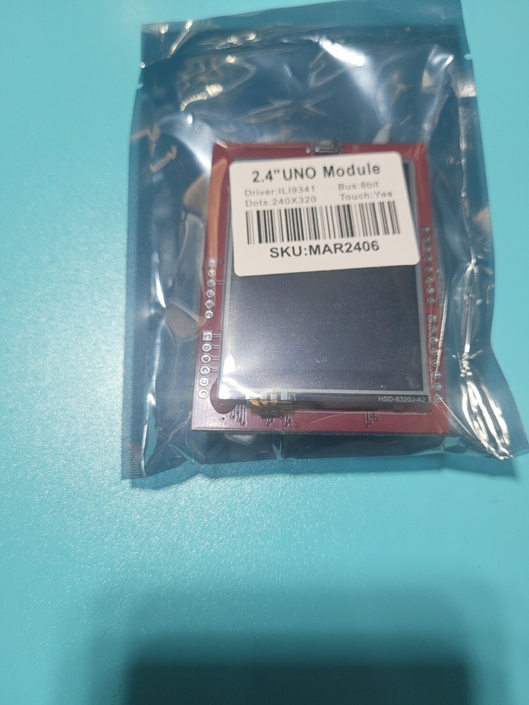 2.4 TFT LCD Display Shield ID ST7789 Touch Panel Screen Arduino UNO MEGA SD Card