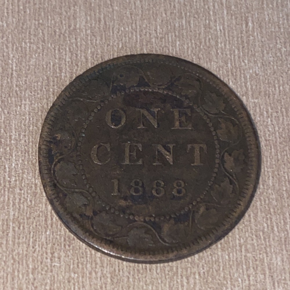 1888 Canada 1 One Large Cent-NICE