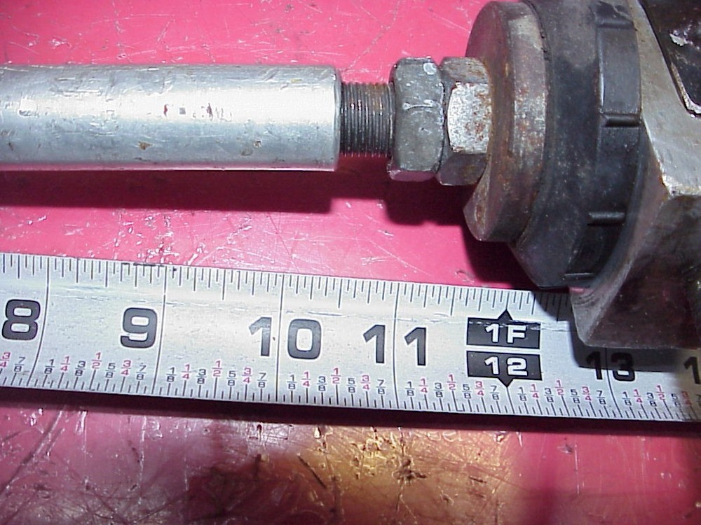 Silver Torque Link Pull Bar with 2 Bisquits Late Model Modified