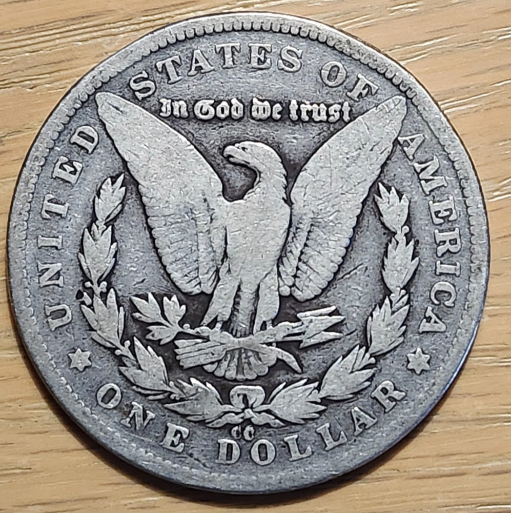 1879 CC MORGAN 90% SILVER