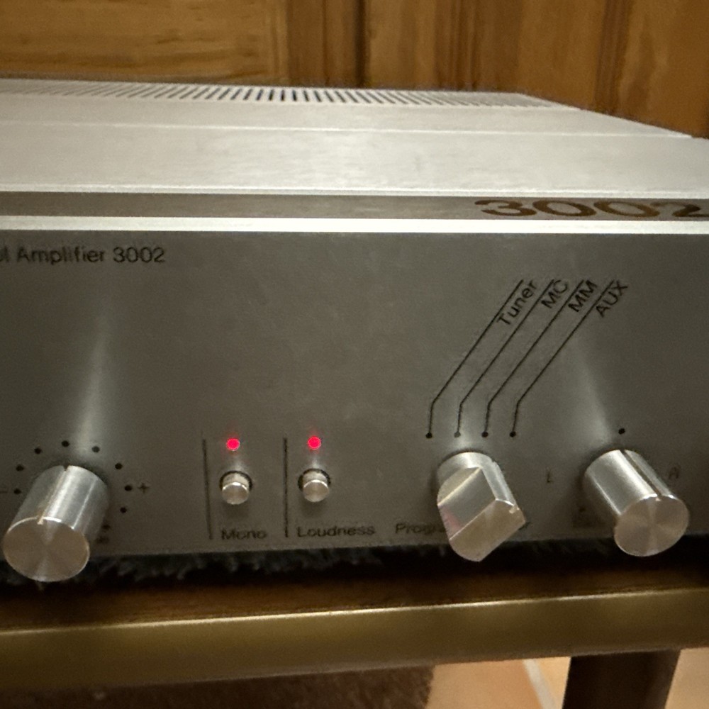 TANDBERG CONTROL AMP TCA 3002 Silver Working