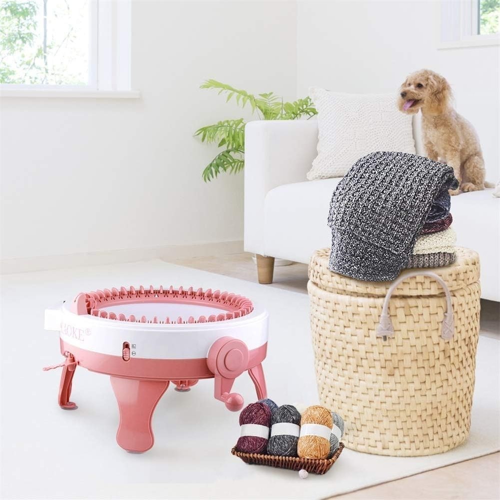 Efficient 48-Needle Knitting Machine – Ideal for Personalized Winter Gifts