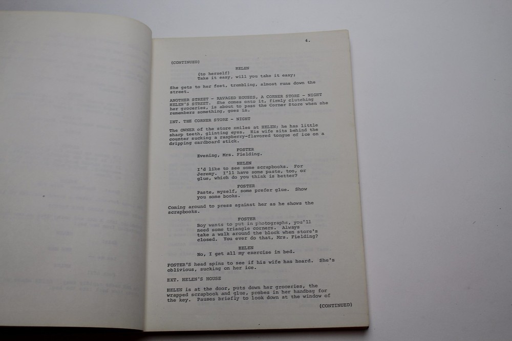 THIRD TIME LUCKY / Stanley Mann 1976 Unproduced Screenplay