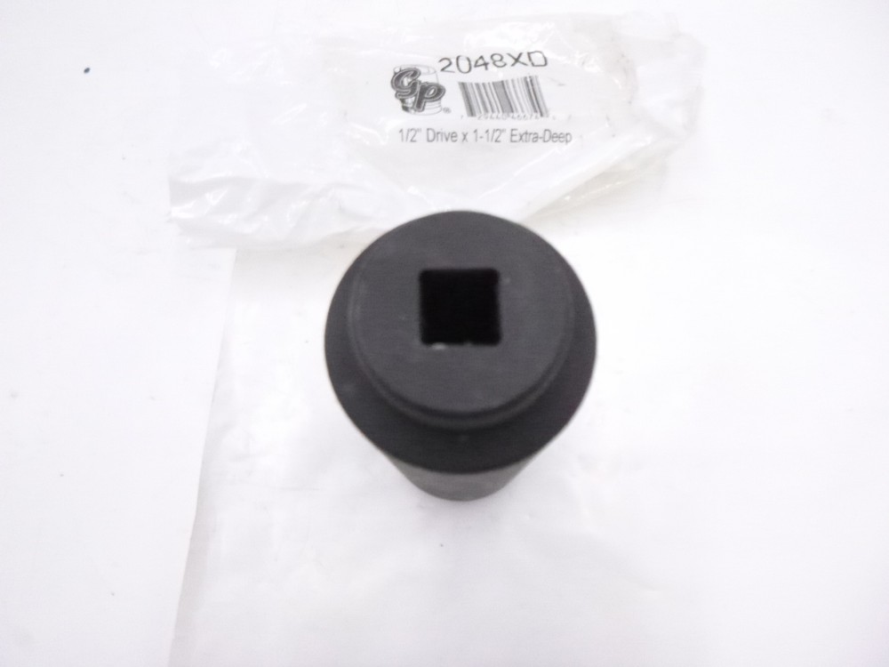 Grey Pneumatic 2048XD 1/2" Drive x 1-1/2" Extra Deep Impact Socket