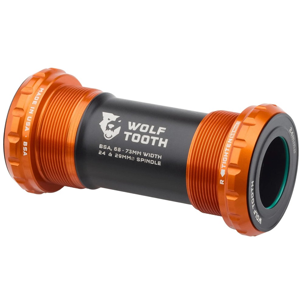 Wolf Tooth BSA Bottom Bracket 29mm Olive | Lightweight, Durability &