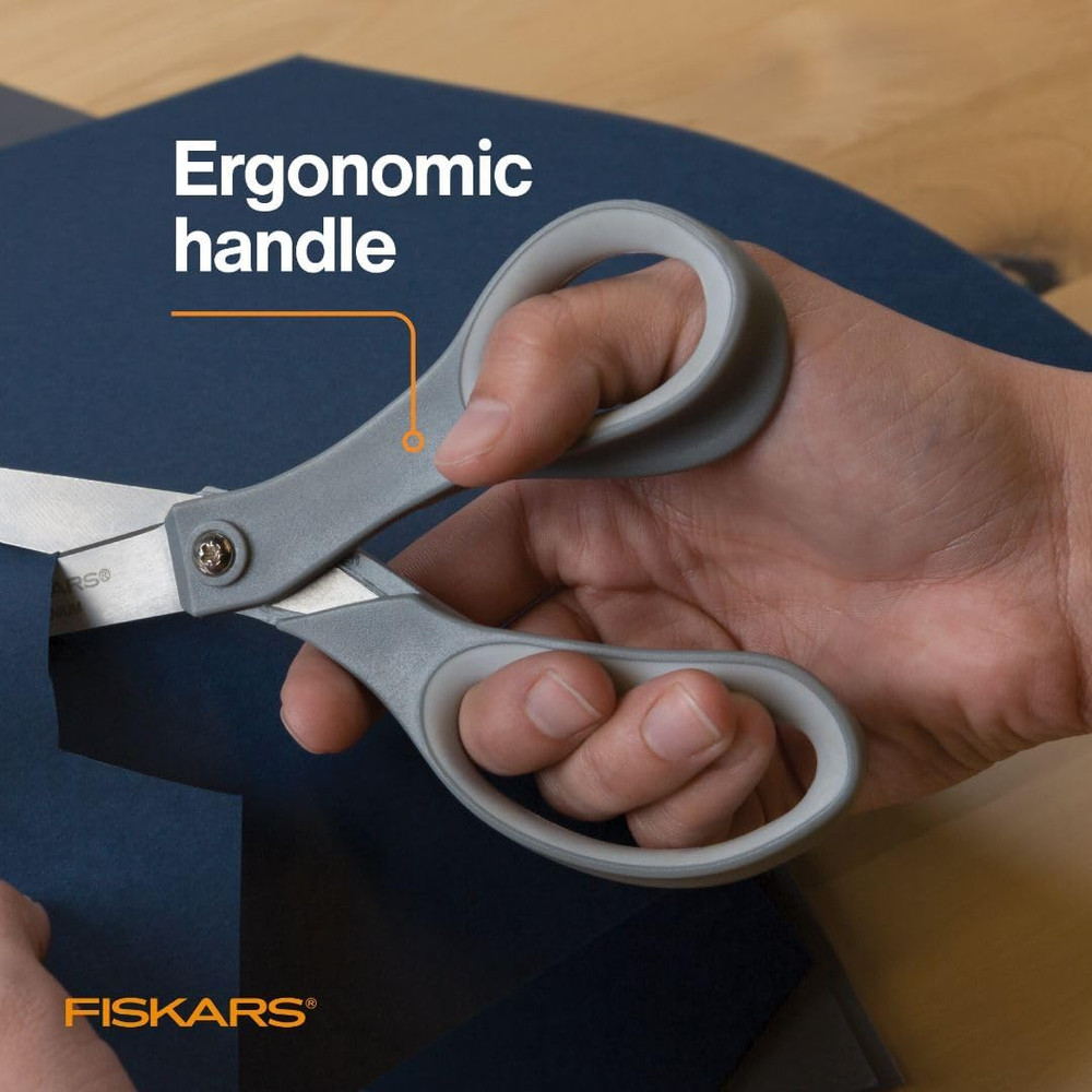 Fiskars High-Performance All-Purpose Scissors with Ergonomic Handles