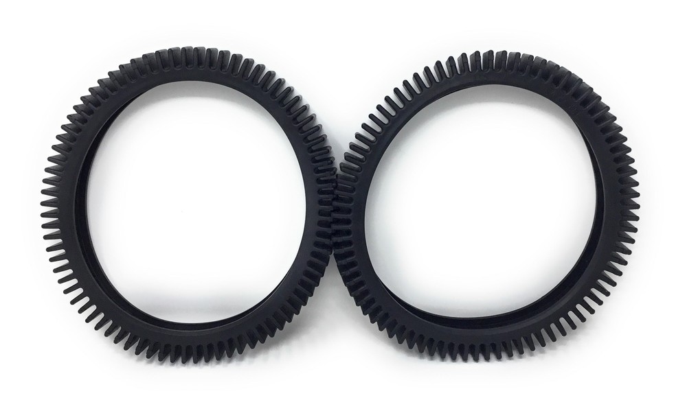 Hayward Poolvergnuegen No Hump Tire (Back) Replacement, Black (2-Pack)