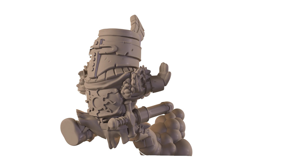 Capsule Chibi - Sunny Knight (Running)