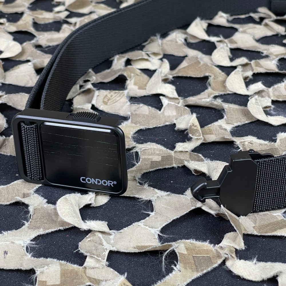 NEW Condor EDC Belt - Black - Large/X-Large