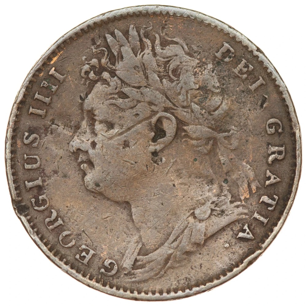 Great Britain - 1 Farthing 1823 - George IV