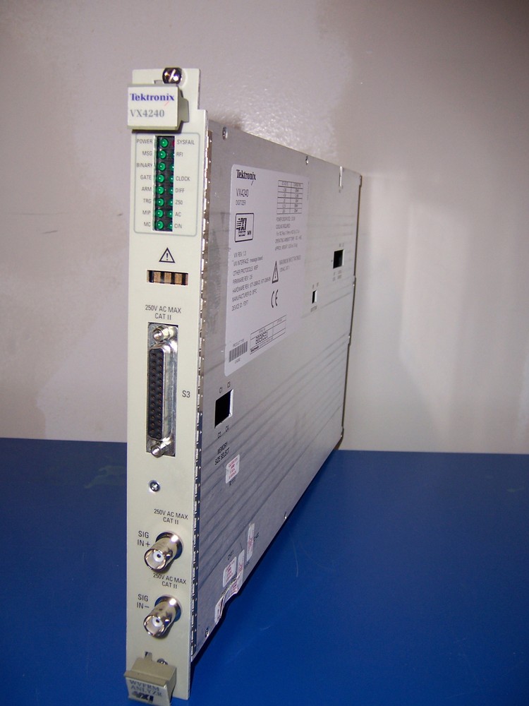 9921 TEKTRONIX VX4240 DIGITIZER WAVEFORM ANALYZER