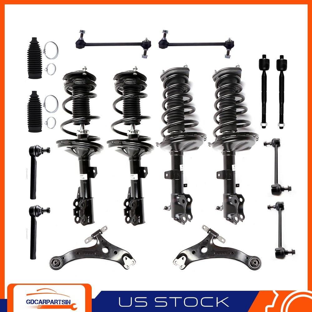 For 2004-2006 Lexus Rx330 AWD Front Complete Struts Assemblies & Sway Bar Links