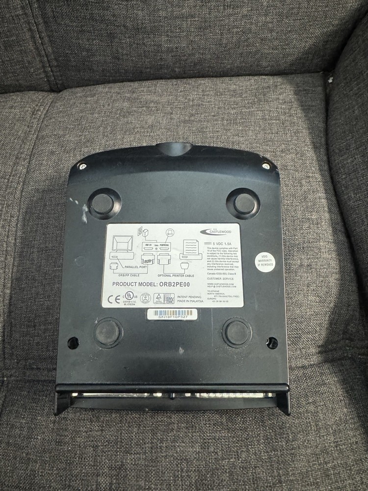 Castlewood ORB2PE00 2.2 GB Cap. Portable External Drive Missing Cord