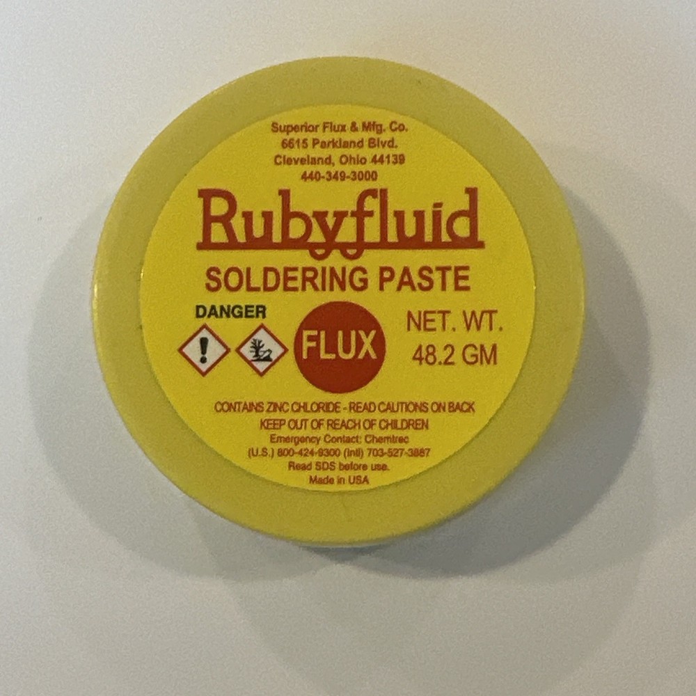 Rubyfluid Soldering Flux Paste 48.2gm