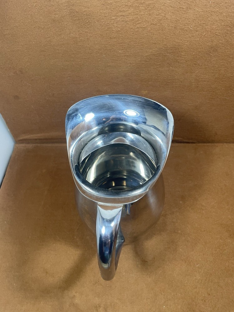 Vintage Flat Bottom Pitcher 8 ½ Inches Tall