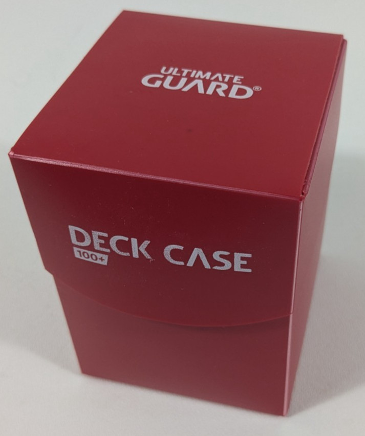Ultimate Guard 100 Plus Deck Case Standard Red One Divider