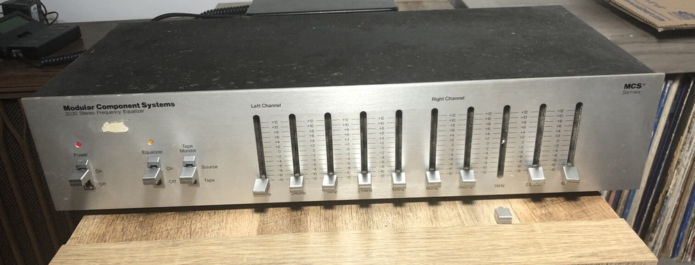 Vintage MCS - Modular Component Systems Stereo Frequency Equalizer No.3030