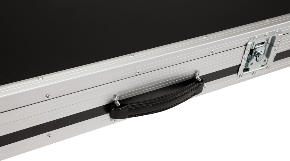 Fender CEO Flight Case with Wheels Black/Silver