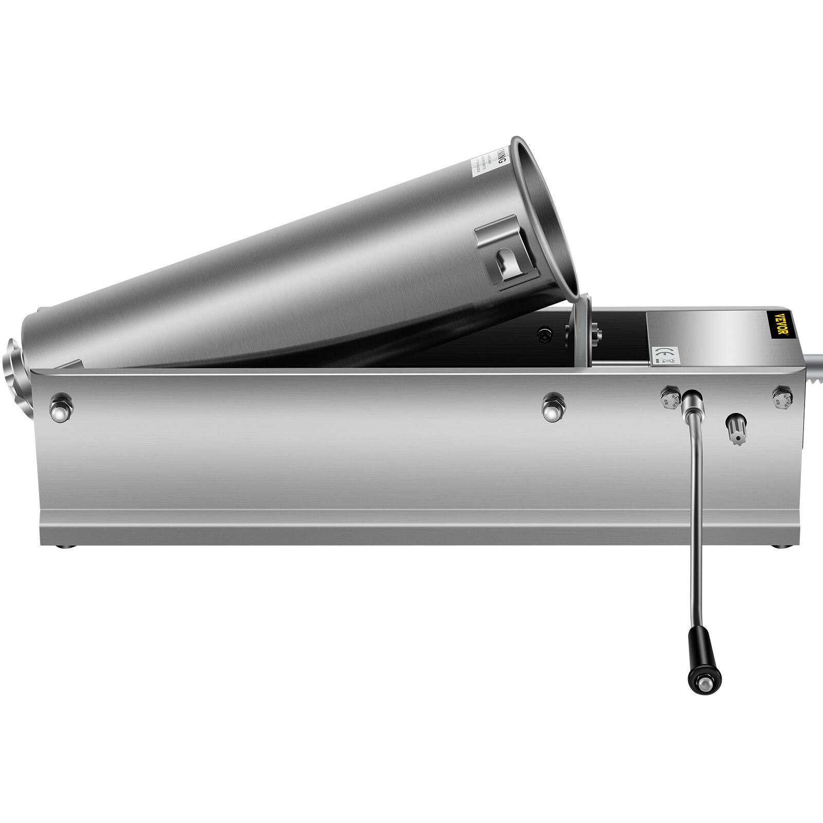 VEVOR 7L Sausage Stuffer Manual Stainless Steel Horizontal Sausage Filler 15LBS