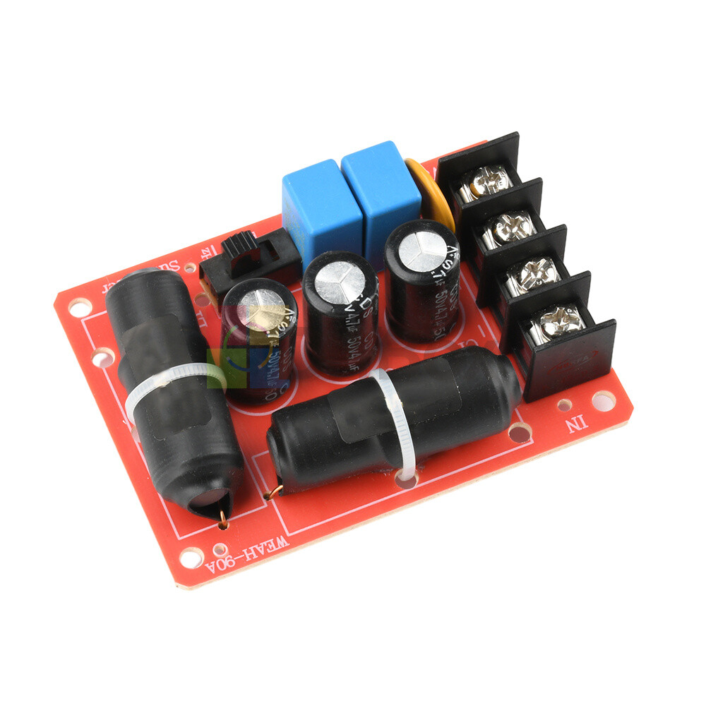 200W Solderless HighPower Speaker Subwoofer Crossover DIY Speaker Divider Module