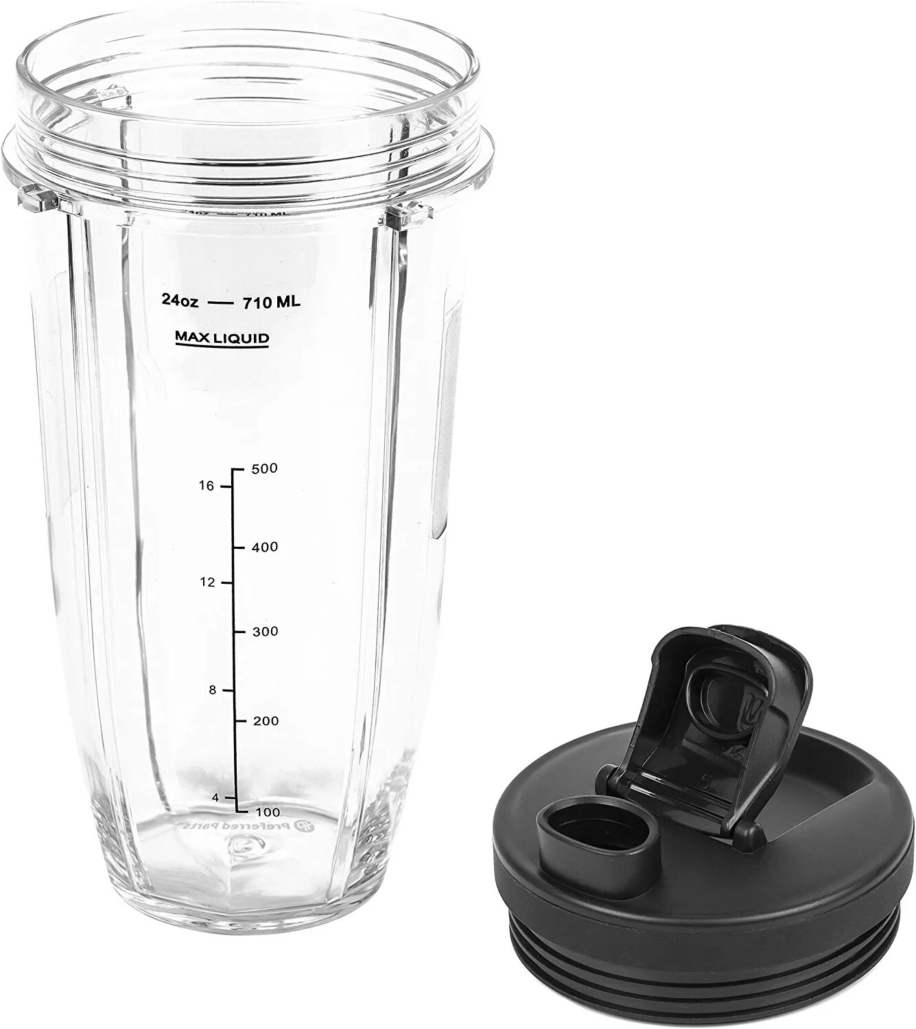 ( 2-Pack ) 24 oz Cup with Sip & Seal Lid Compatible with Nutri Ninja Auto-iQ