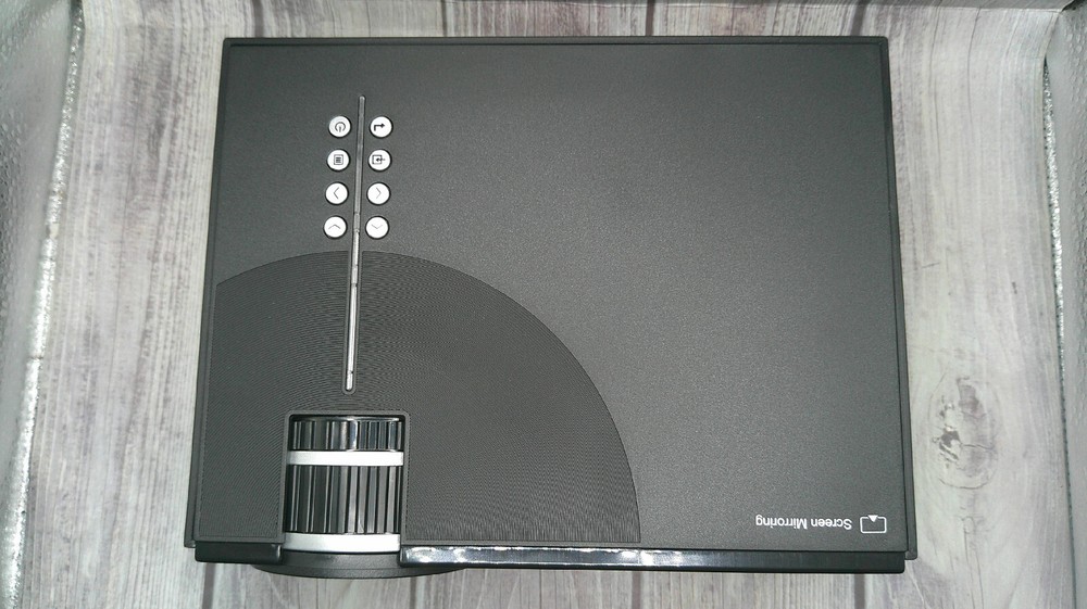 C7 Wireless Mini Projector, Black