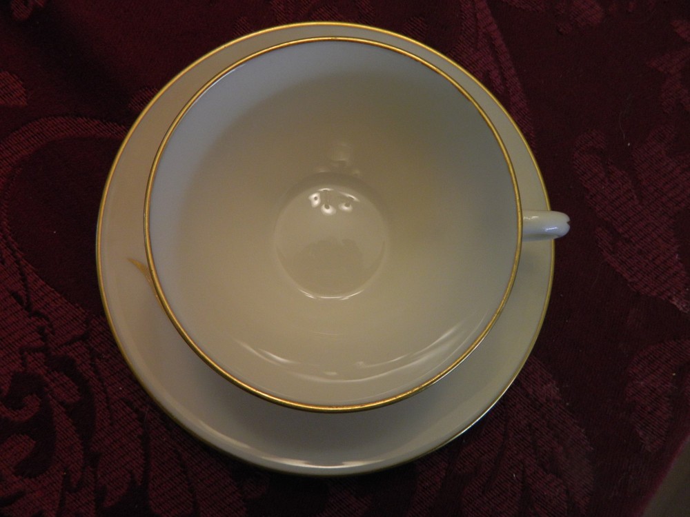 LENOX WHEAT CUP & SAUCER MADE IN U.S.A.
