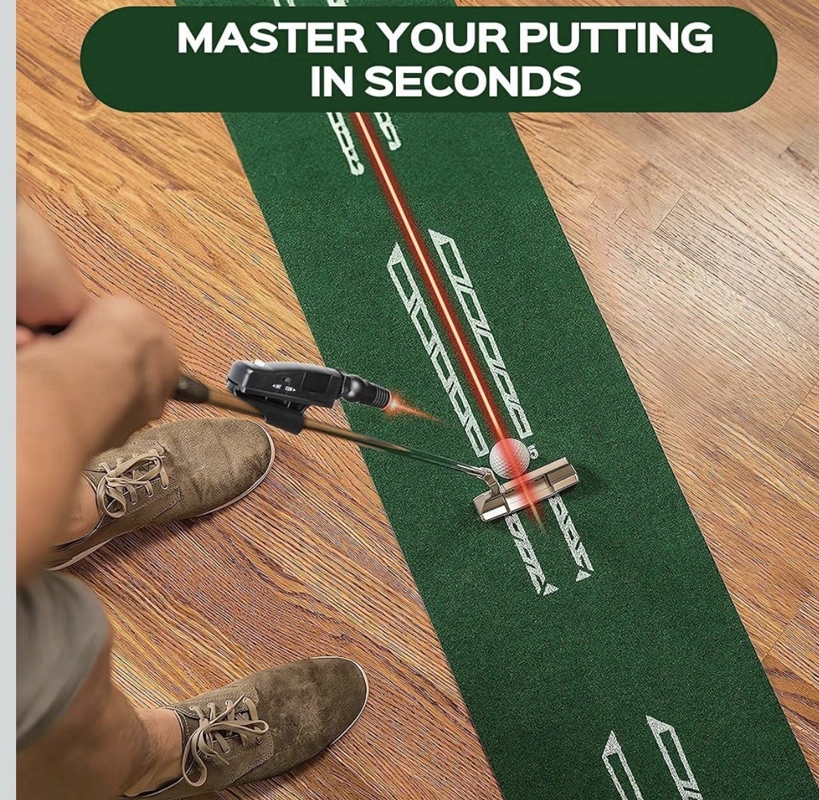 Golf Putter Laser Alignment Trainer Aid INT/CON 360° Guide | New, Factory Sealed