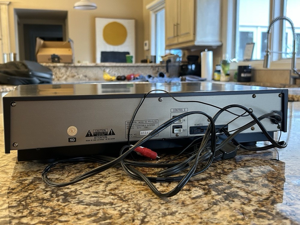 Sony PS-FL7II Linear Tracking Turntable | Rare Front-Loading | Japan | Works