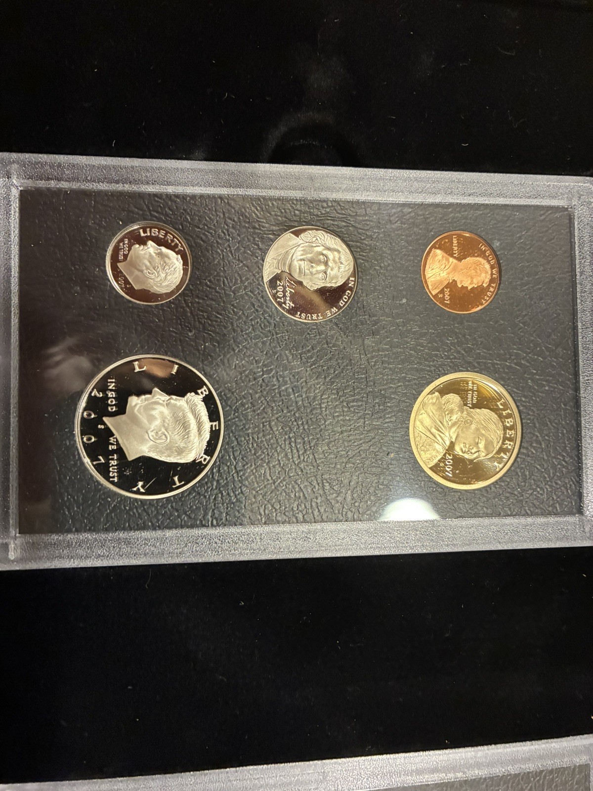 2007 United States Mint American Legacy Collection 2 Silver Dollars Coins US