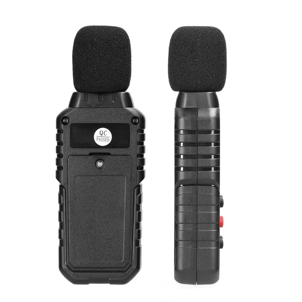 30-130dB Digital Noise Meter Decibel Reader with Over Under Range Indication
