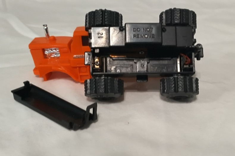 Schaper Stomper Loader Orange rare Construction tested works vintage