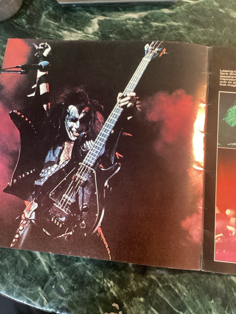 KISS on Tour 1976 Program Original Vintage Gene Paul Ace Peter