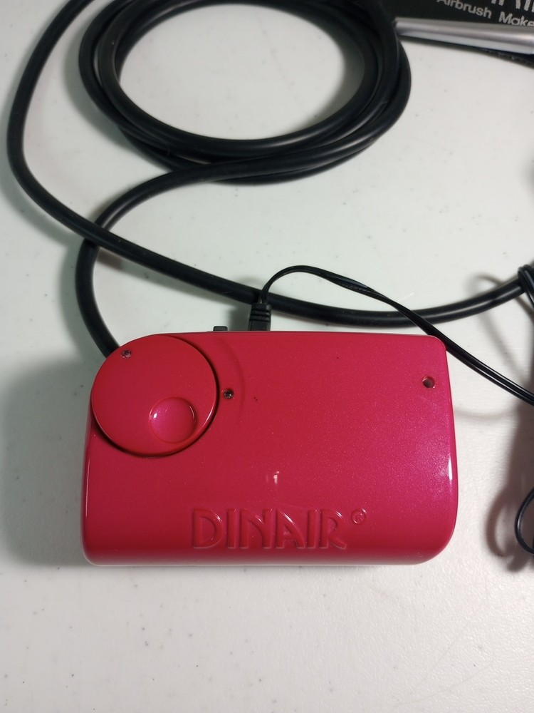 Dinair Pro Lite Airbrush Makeup Cosmetics Systems Compressor Model 700 - Cleaned