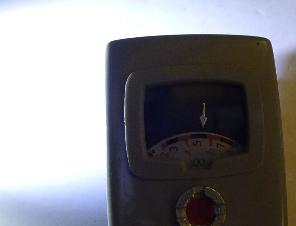 Polaroid Shoe Mount GE Exposure Light Meter Type PR-23 - WORKS