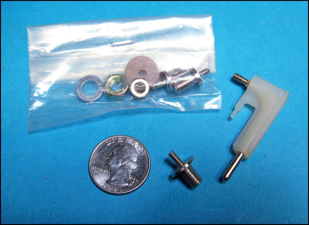 Telescoping Antenna Threaded Mounts Adapters Hardware Assortment Police Scanner
