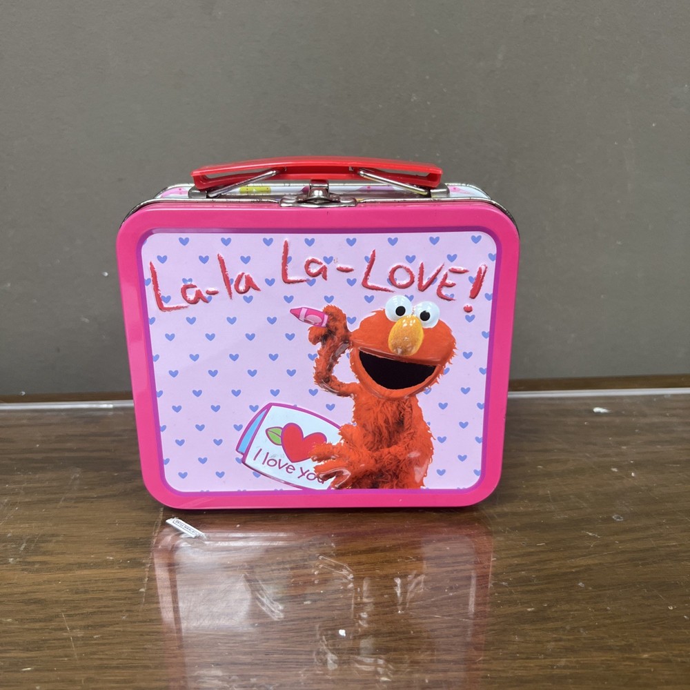 Elmo Mini Tin Lunchbox  La La -Love Lunch Box