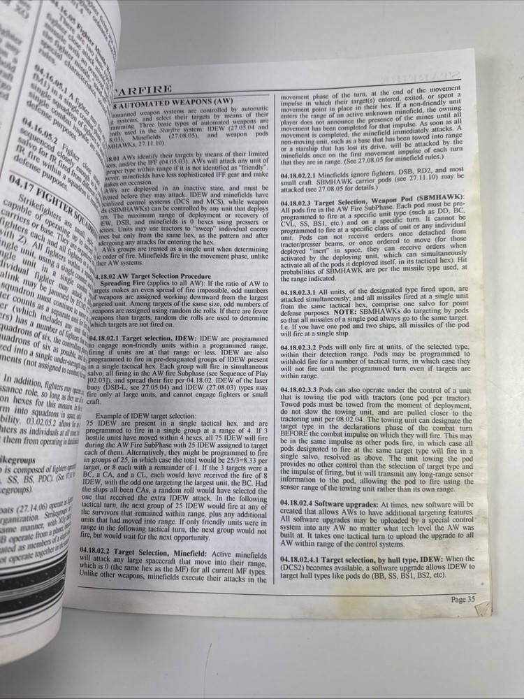 Starfire 3rd Edition Revised book Design Studio 1998