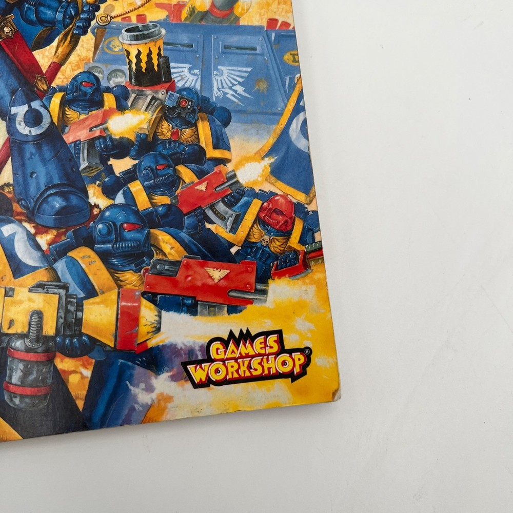 Warhammer 40K Codex Ultramarines 2nd Edition 1995 Games Workshop Softcover VG