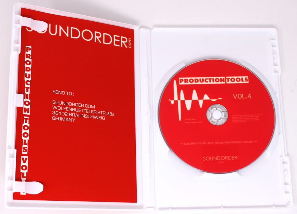 Best Service Production Tools Vol.4 Sample/Sound Library/Sampling CD Soundorder