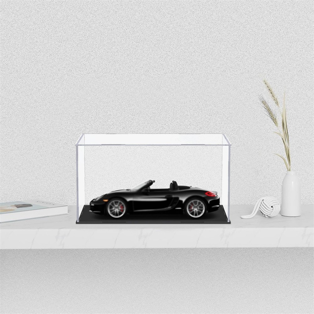 Acrylic Display Case 1: 18 Model Car Display Case Clear Storage Stand Box