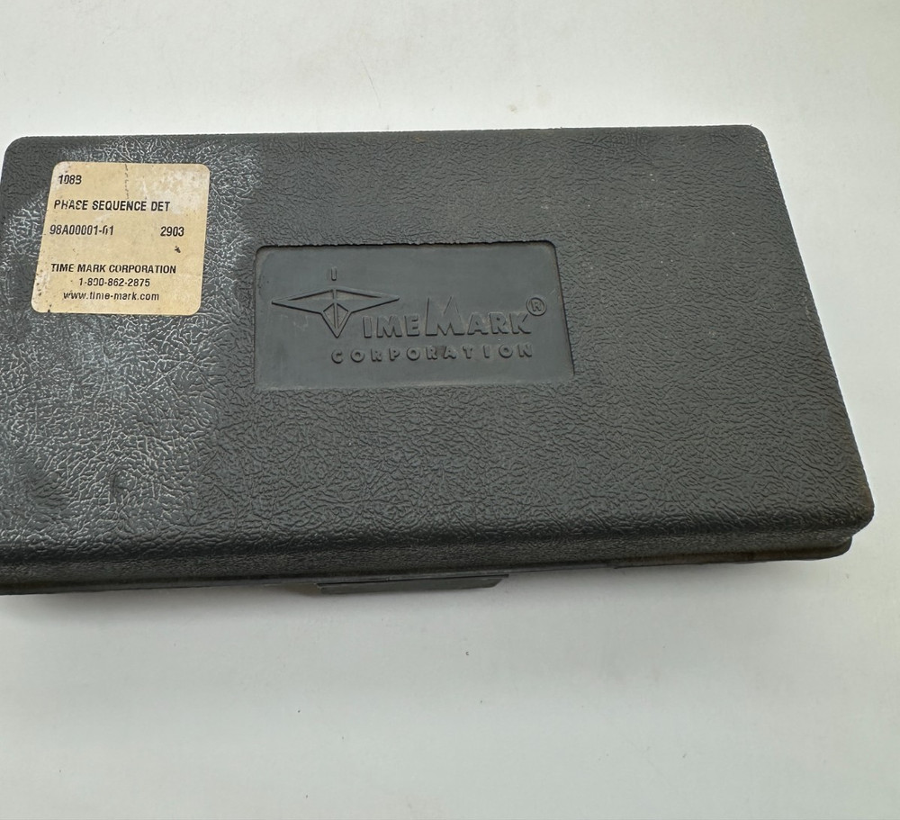 EUC TimeMark 1088 Line Voltage & Phase Sequence Detector 125C Complete Tool
