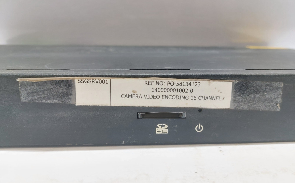 SYNECTICS E1600 VIDEO AUDIO 16 CHANNEL H264 NETWORK BASED ENCODER E 1600