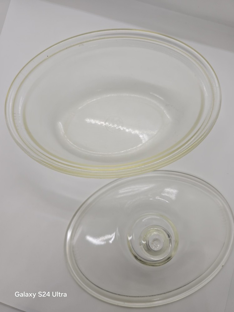 Holland Ware Pyrex Dish. Sheffield on Copper. Beautiful Original Condition.