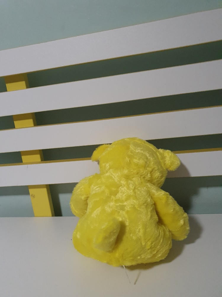 YELLOW TEDDY BEAR 20CM