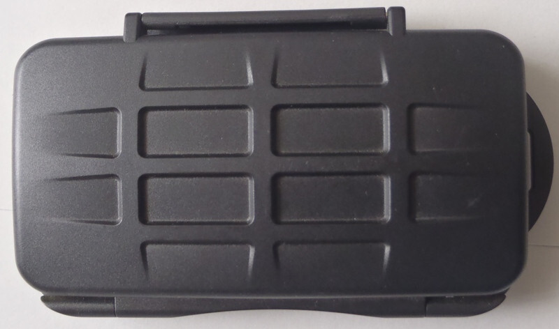 MCH-SD12B Ruggard Weatherproof Memory Card Case