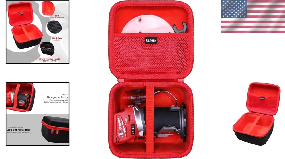 Hard EVA Case for Milwaukee Compact Router