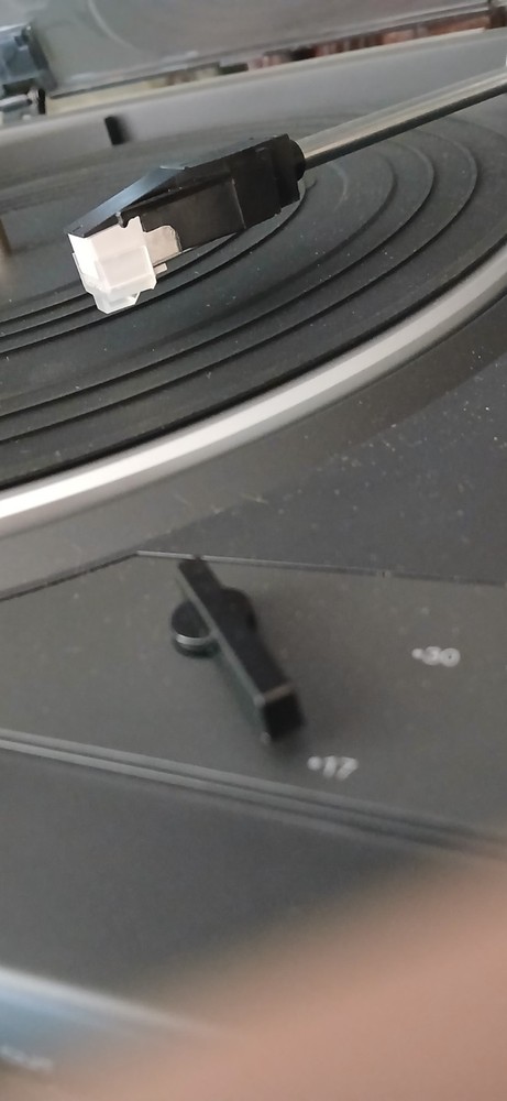 AIWA Stereo Automatic Turntable PX-E855U Black Vintage Record Player Tested Work