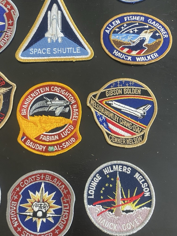 19 Space Patches Mixed Lot